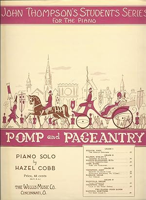 Seller image for Pomp and Pageantry : John Thompson's Students Series for the Piano for sale by Squirrel Away Books