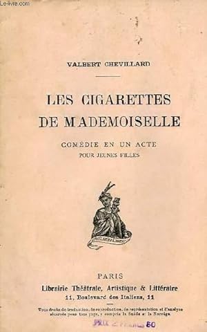 Bild des Verkufers fr LES CIGARETTES DE MADEMOISELLE zum Verkauf von Le-Livre