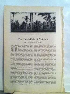 Image du vendeur pour The Devil-Fish Of Vait-Hua mis en vente par Legacy Books II