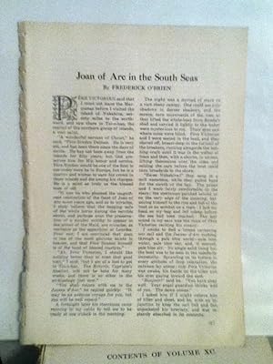 Seller image for Joan Of Arc In The South Seas for sale by Legacy Books II