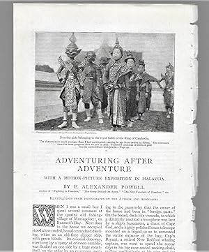 Seller image for Adventuring After Adventure With A Motion-Picture Expedition In Malaysia for sale by Legacy Books II