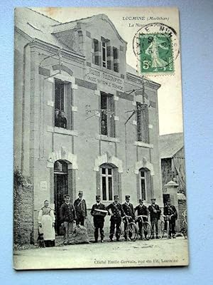 Carte Postale Ancienne - LOCMINE - La Nouvelle Poste