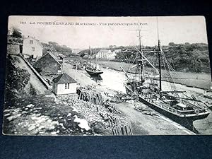 Carte Postale Ancienne - LA ROCHE-BERNARD - Vue Panoramique du Port.