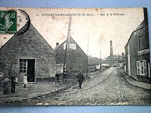 Image du vendeur pour Carte Postale Ancienne - ECOURT-SAINT-QUENTIN - Rue de la Fabrique mis en vente par JOIE DE LIRE