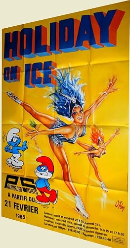 Bild des Verkufers fr Affiche HOLIDAY ON ICE - Palais des Sports. zum Verkauf von JOIE DE LIRE