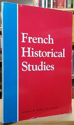 Immagine del venditore per French Historical Studies: Volume 28, Number 1, Winter 2005 venduto da Stephen Peterson, Bookseller