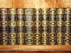 The Works. Fine binding 12 volumes 3/4 morocco gilt extra.