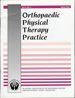 Seller image for Orthopaedic Physical Therapy Practice : Spring 1994, Vol. 6, No. 2 for sale by Squirrel Away Books