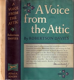 Seller image for A VOICE FROM THE ATTIC. for sale by Monroe Stahr Books