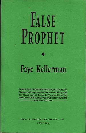 Seller image for FALSE PROPHET. [SIGNED] for sale by Monroe Stahr Books