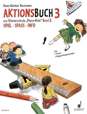Bild des Verkufers fr Piano Kids, Aktionsbuch. Bd.3 : Spiel, Spa, Info zum Verkauf von AHA-BUCH GmbH