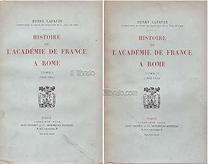 Histoire de l'acàdemie de France a Rome