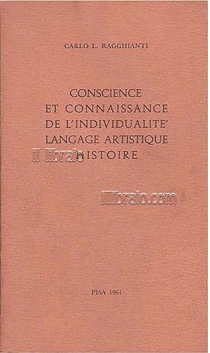 Conscience et connaissance de l'individualitè langage artistique histoire