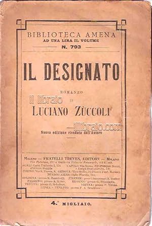 Seller image for Il designato for sale by IL LIBRAIO