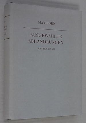 Ausgewahlte Abhandlungen, Volume 1 Only of 2
