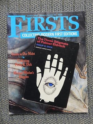 FIRSTS: COLLECTING MODERN FIRST EDITIONS. OCTOBER, 1994. VOLUME 4, NUMBER 10. (PHILIP K. DICK, MI...