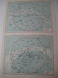 Constellations of the Northern and the Southern Hemisphere