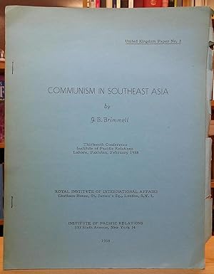 Imagen del vendedor de Communism in Southeast Asia a la venta por Stephen Peterson, Bookseller