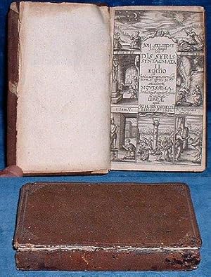 Image du vendeur pour DE DIS SYRIS SYNTAGMATA II. Adversaria nempe de Numinibus commentitiis in Veteri Instrumento memoratis. Accedunt fere qvae sunt reliqua Syrorum, Prisca porr Arabum, Aegyptiorum, Persarum, Afrorum, Europaeorum item theologia, subinde illustratur. mis en vente par Abbey Antiquarian Books