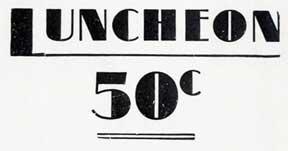 Seller image for Luncheon 50. for sale by Wittenborn Art Books