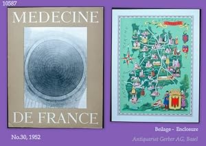 Medecine de France. Panorama de la Pensée médicale littéraire et artistique française. Herausgege...