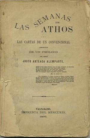 Las semanas de Athos y las cartas de un convencional precedidas de un prólogo