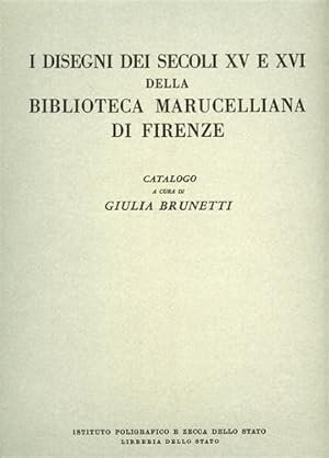 Imagen del vendedor de I disegni dei secoli XV e XVI della Biblioteca Marucelliana di Firenze. a la venta por FIRENZELIBRI SRL