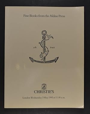 Imagen del vendedor de A Fine Collection of Books Printed by Aldus Manutius and his Successors at Venice. a la venta por Forest Books, ABA-ILAB