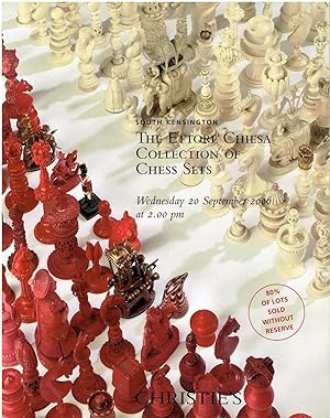 The Ettore Chiesa Collection of Chess Sets (Christie's, Sept. 20, 2006, London)