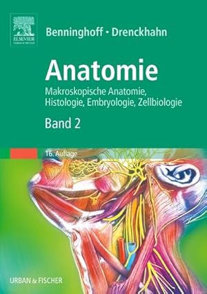 Bild des Verkufers fr Anatomie 2 : Makroskopische Anatomie, Histologie, Embryologie, Zellbiologie. Herz-Kreislauf-System, Lymphatisches System, Endokrines System, Nervensystem, Sinnesorgane, Haut zum Verkauf von AHA-BUCH GmbH