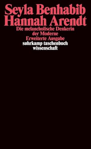 Bild des Verkufers fr Hannah Arendt : Die melancholische Denkerin der Moderne zum Verkauf von AHA-BUCH GmbH