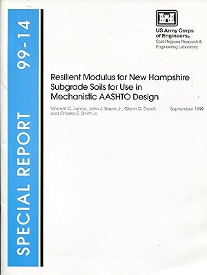 Seller image for Resilient Modulus for New Hampshire Subgrade Soils for Use in Mechanistic AASHTO Design for sale by Sylvain Par