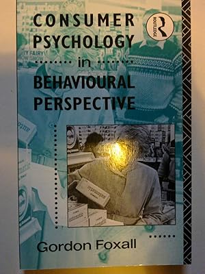 Consumer Psychology In Behavioral Perspective