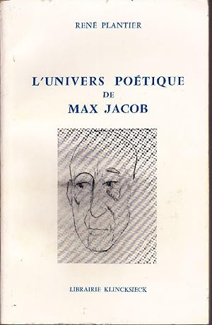 L'univers poétique de Max Jacob.