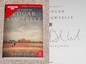 Seller image for THE STORY OF EDGAR SAWTELLE - Scarce Pristine Copy of The First Softcover Edition/First Printing: Signed by David Wroblewski - SIGNED ON THE TITLE PAGE for sale by ModernRare