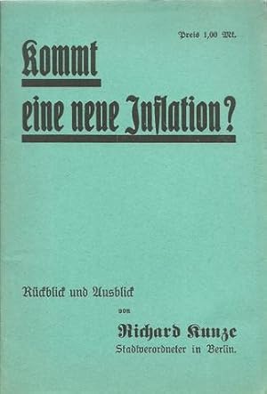 Kommt eine neue Inflation ? - Rückblick und Ausblick