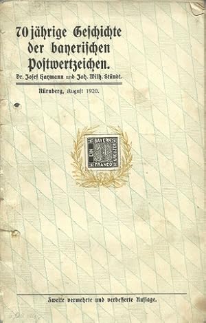 70jährige Geschichte der bayerischen Postwertzeichen