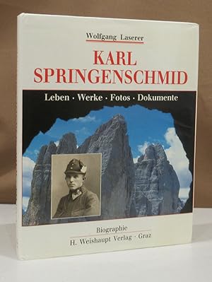 Image du vendeur pour Karl Springenschmid. Leben. Werke. Fotos. Dokumente. mis en vente par Dieter Eckert