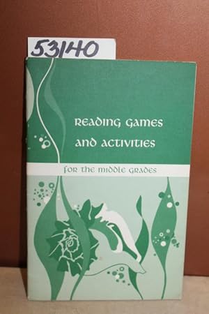 Bild des Verkufers fr Reading Games and Activities for the Middle Grades zum Verkauf von Princeton Antiques Bookshop
