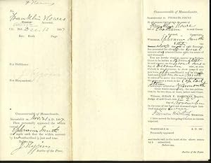 Document Legal (Final Administrator's Account): Barnstable, ss. Probate Court Commonwealth of Mas...