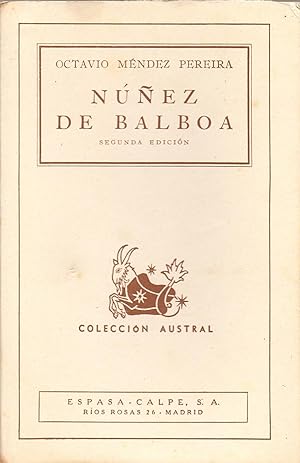 Imagen del vendedor de NUEZ DE BALBOA (Coleccion austral num 166) a la venta por Libreria 7 Soles