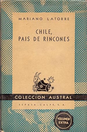Seller image for CHILE, PAIS DE RINCONES (Coleccion austral num 680) Volumen extra for sale by Libreria 7 Soles