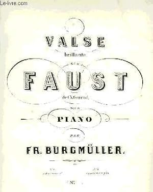 Seller image for VALSE BRILLANTE SUR FAUST for sale by Le-Livre