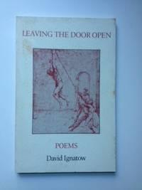 Bild des Verkufers fr Leaving the Door Open Poems zum Verkauf von WellRead Books A.B.A.A.