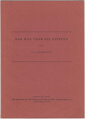 Seller image for Der Weg Uber die Steppen for sale by Kaaterskill Books, ABAA/ILAB