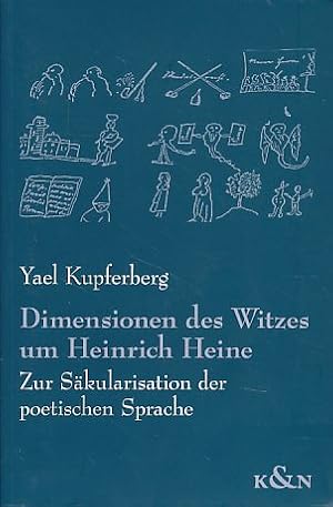 Imagen del vendedor de Dimensionen des Witzes um Heinrich Heine. Zur Skularisation der poetischen Sprache. a la venta por Fundus-Online GbR Borkert Schwarz Zerfa