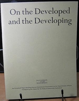 Imagen del vendedor de On the Developed and the Developing a la venta por Phyllis35