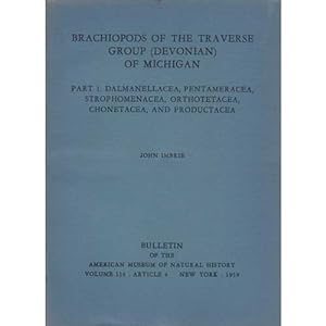 Seller image for Brachiopods of the Traverse Group (Devonian) of Michigan for sale by Buteo Books