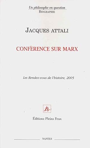 Conférence sur Marx