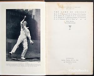 Imagen del vendedor de The Game Of Cricket a la venta por Hall of Books